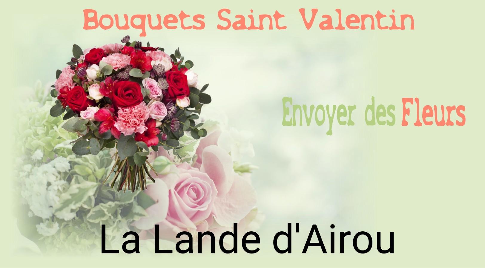 Roses de Saint-Valentin livrées à La Lande-d'Airou
